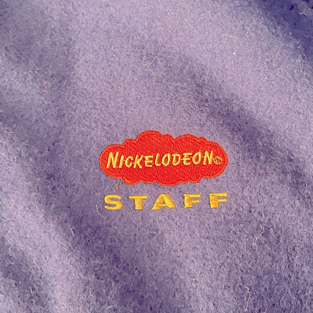 Vintage 90s Nickelodeon Kids Choice Awards staff jacket